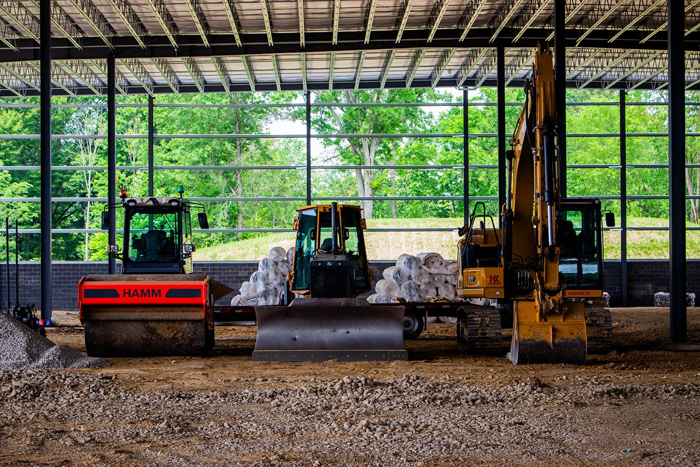 North Jackson warehouse with machinery