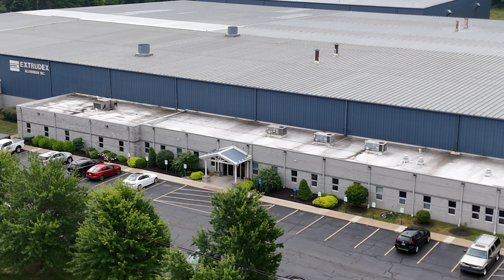 Extrudex location and warehouse, designed, developed and constructed as commercial leasing opportunity