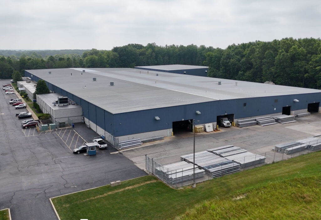 Birdseye view of north jackson warehouse